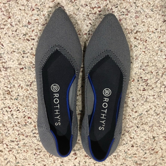 Rothy’s women’s size 8.5 point flats. - Picture 3 of 8